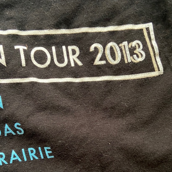 Thirty Seconds to Mars Black Tee with Blue Design - Picture 7 of 7